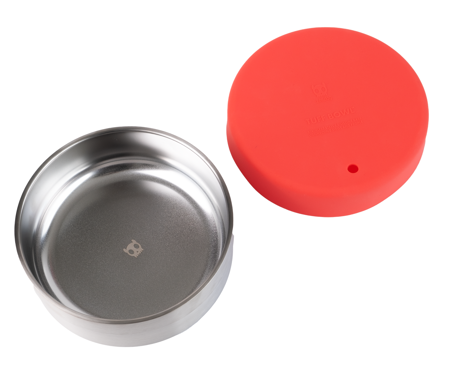 Zee.Dog | Tuff Bowl Coral Stainless Steel