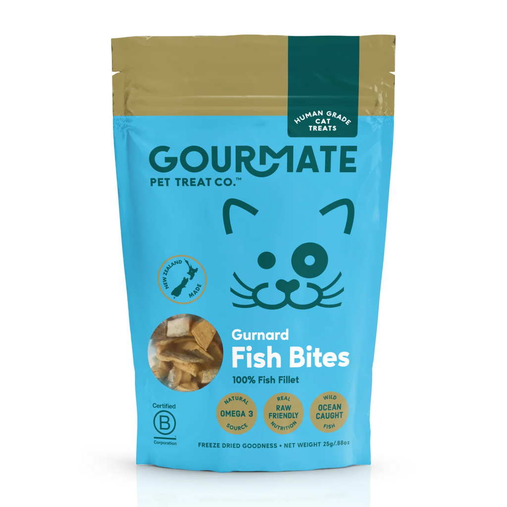 Gourmate Gurnard Fish Bites Cat Treats