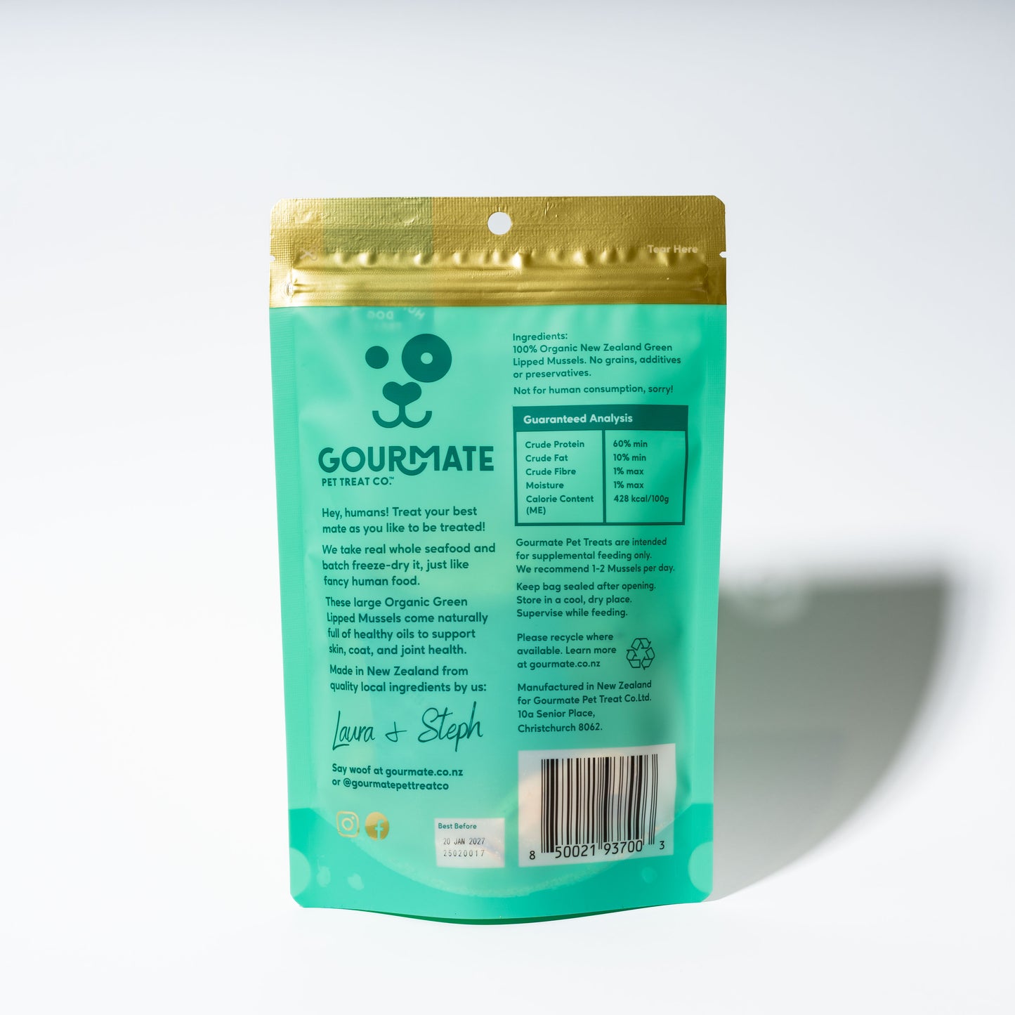 Gourmate | Organic Green Lipped Mussels