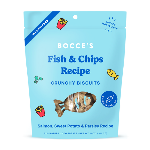 Bocce's Bakery Fish & Chips Biscuits | Smack Bang