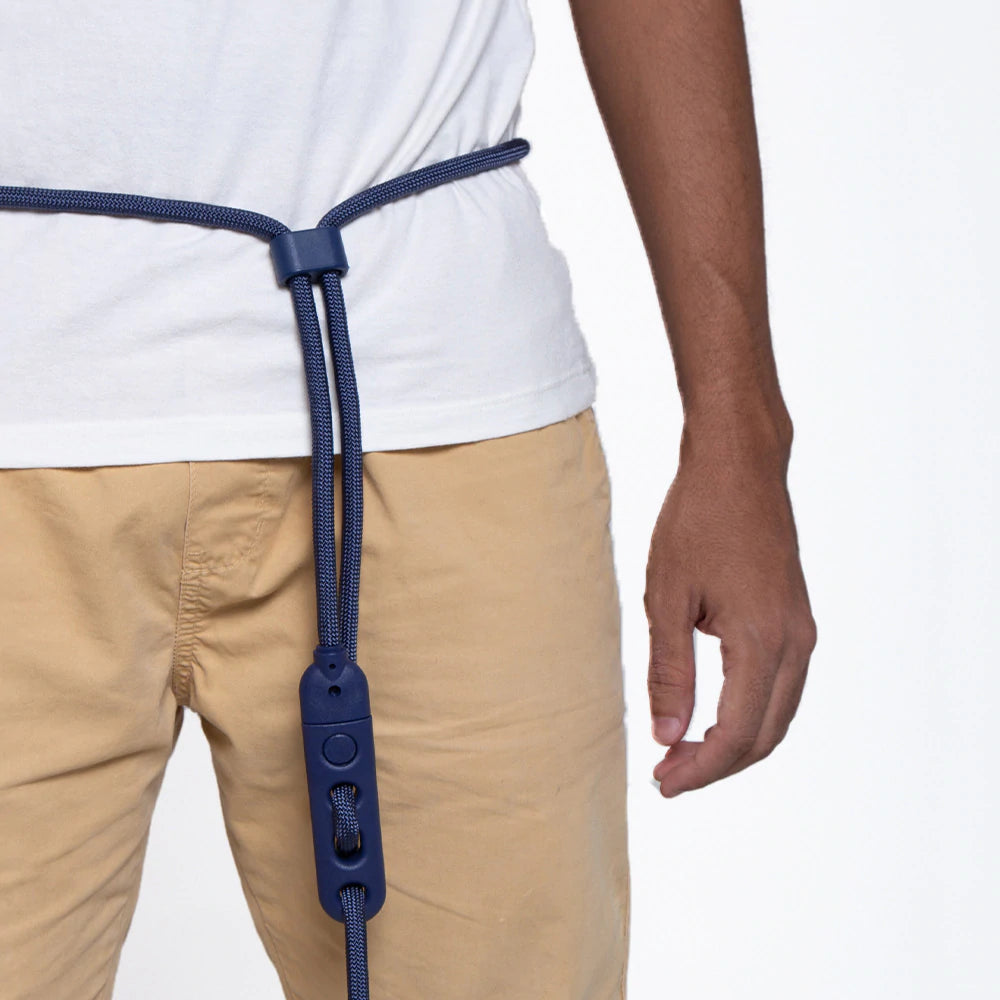 Zee.Dog Deep Blue Hands-Free Adjustable Leash | Smack Bang