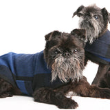Mr Soft Top Lined Coat | Dark Blue Tartan