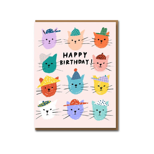 Carolyn Suzuki Catpals Birthday Card | Smack Bang