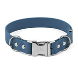 Oh Vienna | Waterproof Dog Collar Charcoal Blue