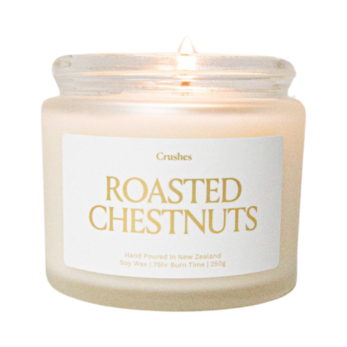 Crushes Soy Wax Christmas Candle Roasted Chestnuts | Smack Bang
