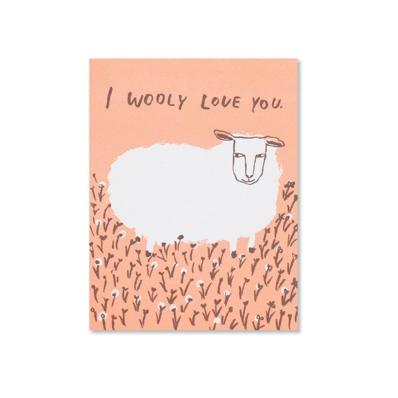 Egg Press I Wooly Love You Greeting Card | Smack Bang