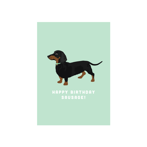 Iko Iko Sausage Birthday Card | Smack Bang