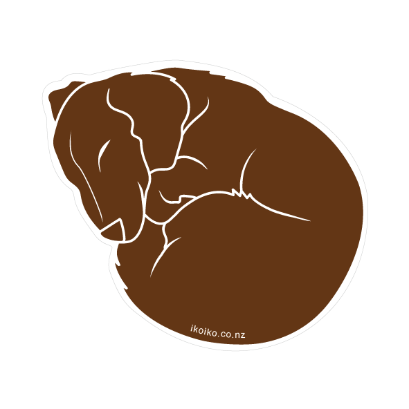 Iko Iko Talula Dachshund Fun Size Sticker  | Smack Bang
