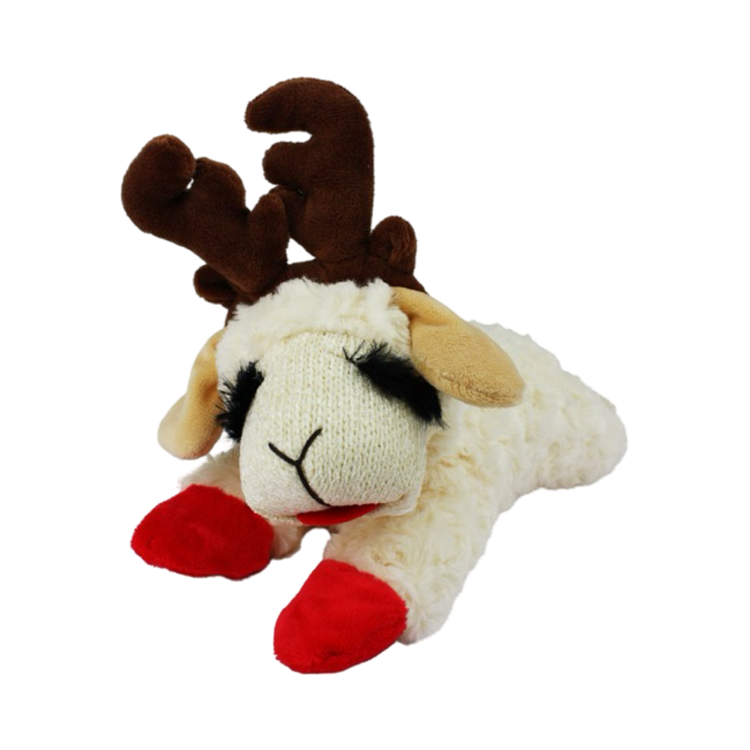 Lamb Chop Antlers Dog Christmas Dog Toy | Smack Bang