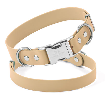 Oh Vienna | Waterproof Dog Collar Light Tan