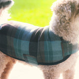 Mr Soft Top | Wool Coat Soft Green Tartan