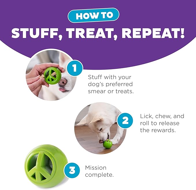 Planet Dog Orbee Tuff Green Peace Nook | Smack Bang