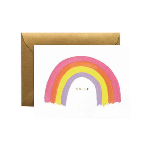 Rifle Paper Co Smile Rainbow Greeting Card | Smack Bang