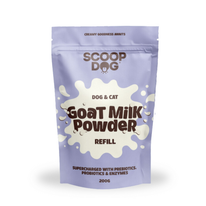 Scoop Dog Goat Milk Powder Refill | Smack Bang