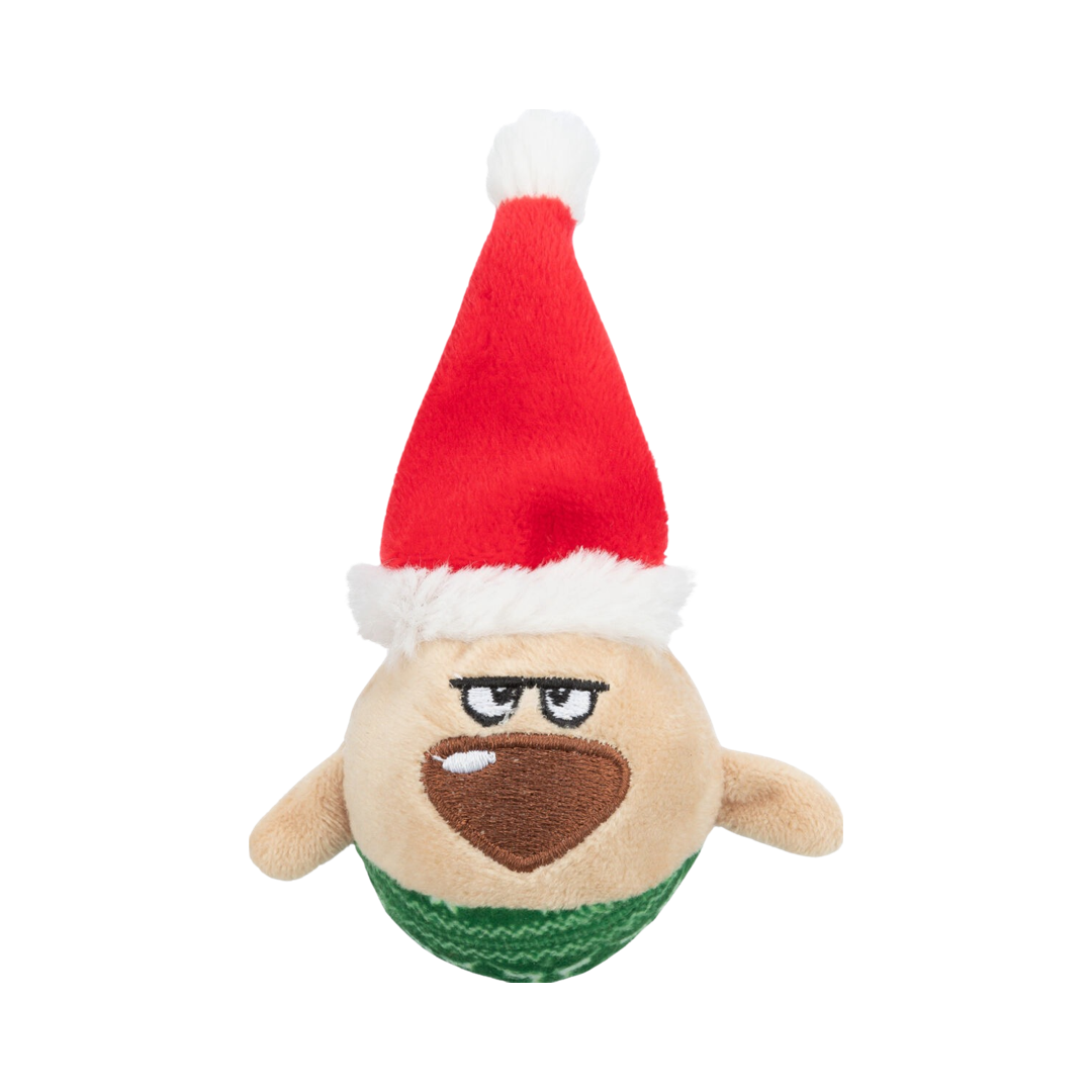 Christmas Gnome Cat Rattle Ball Toy | Smack Bang