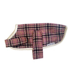 Mr Soft Top Pink Tartan Dog Coat | Smack Bang