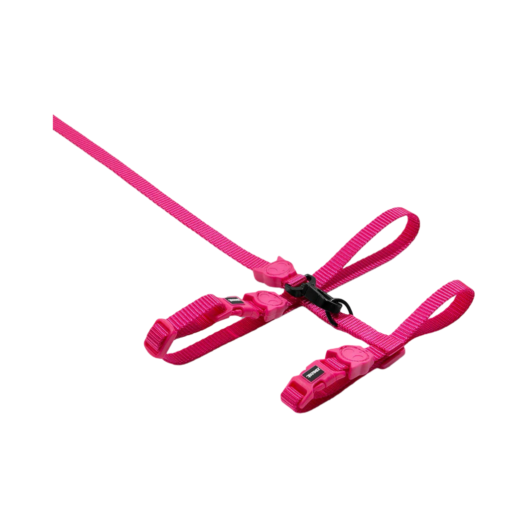 Zee.Dog Pink LED Cat Harness and Leash | Smack Bang