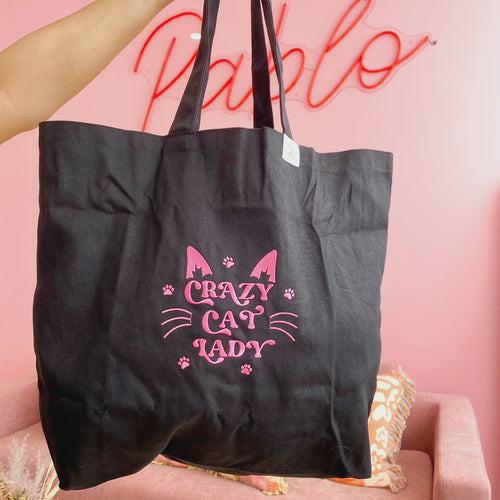 Pablo & Co Crazy Cat Lady Tote Bag | Smack Bang
