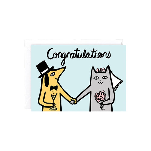 WRAP Alice Bowsher Greeting Card | Congratulations
