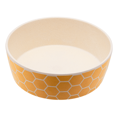 Beco Bamboo Dog Bowl Honeycomb | Smack Bang