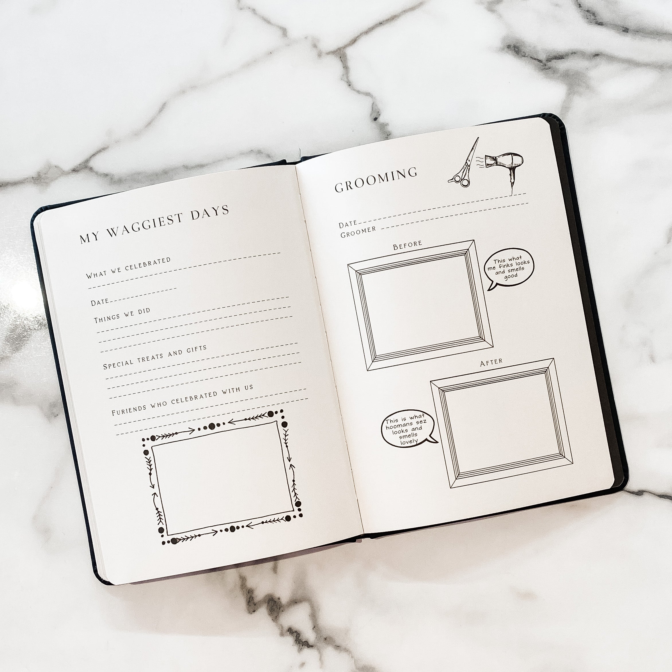 Bellatrix A Dog's Life Keepsake Journal | Smack Bang