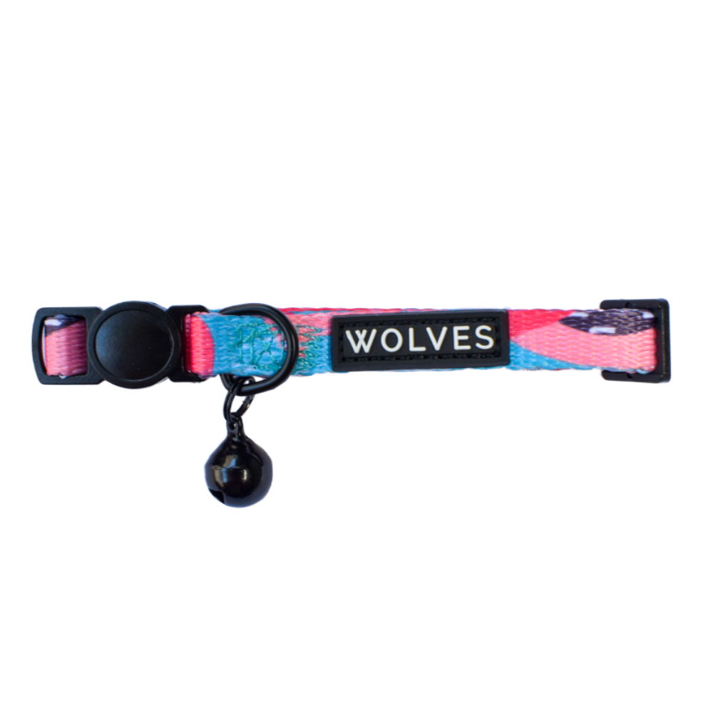 Wolves of Wellington Floss Cat Collar | Smack Bang