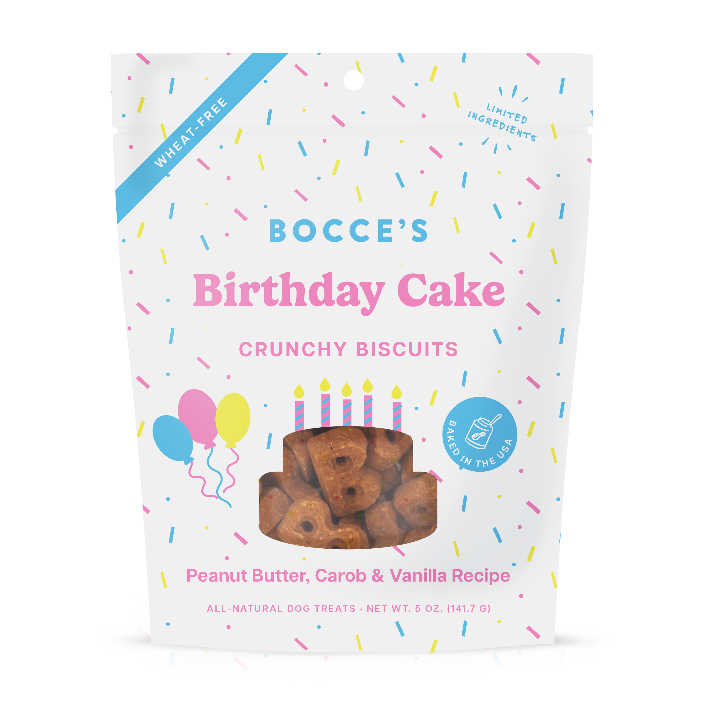 Bocce's Bakery Birthday Cake Dog Biscuits | Smack Bang