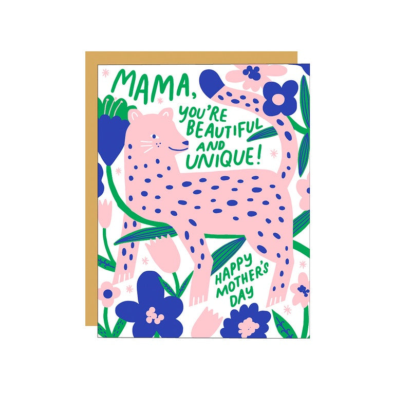 Hello!Lucky Mama Leopard Card | Smack Bang