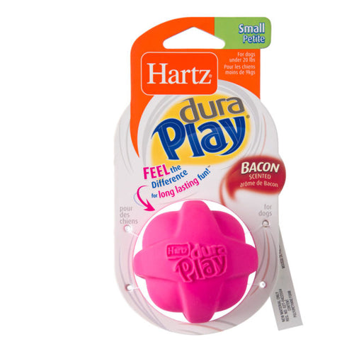 Hartz Dura Play Pink Bacon Ball Small | Smack Bang