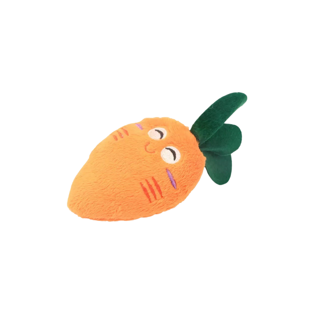 Plush carrot online dog toy