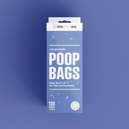 Little Green Dog Compostable Dog Poop Bags 120 pack | Smack Bang