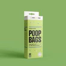 Little Green Dog Compostable Dog Poop Bags 60 pack | Smack Bang