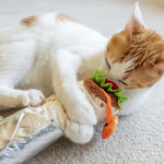 P.L.A.Y. Feline Frenzy Catnip Kicker Shrimp Purrito Cat Toy | Smack Bang