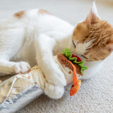 P.L.A.Y. Feline Frenzy Catnip Kicker Shrimp Purrito Cat Toy | Smack Bang