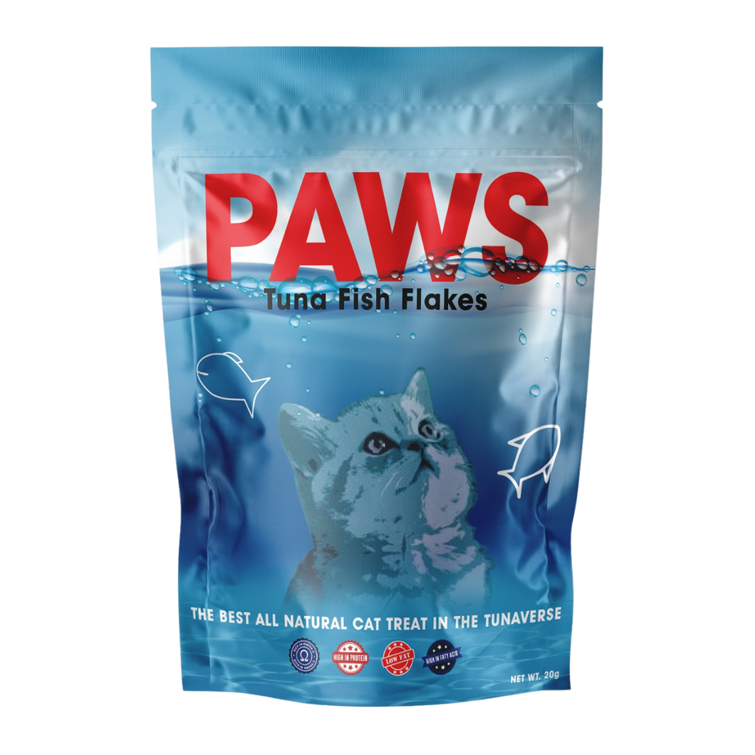 Scoop Dog Paws Tuna Fishy Flakes Cat Treats | Smack Bang