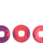 West Paw Seaflex Sailz Dog Frisbee Hibiscus | Smack Bang