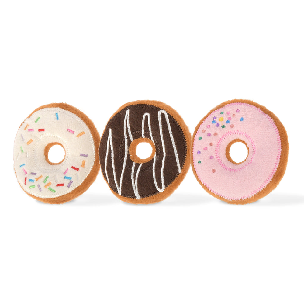 P.L.A.Y. Feline Frenzy Kitty Kreme Doughnuts Catnip Cat Toy | Smack Bang