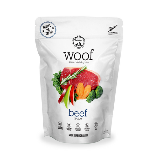 The New Zealand Natural Pet Food Co Woof Beef Dog Bites | Smack Bang