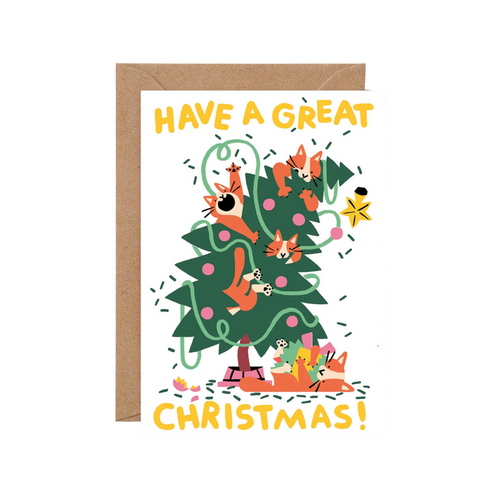 Wrap Cari Vander Yacht Card  |  Great Christmas Cats