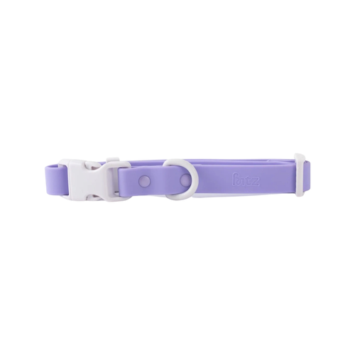 Approved By Fritz Lilac Grey Dog Collar | Smack Bang