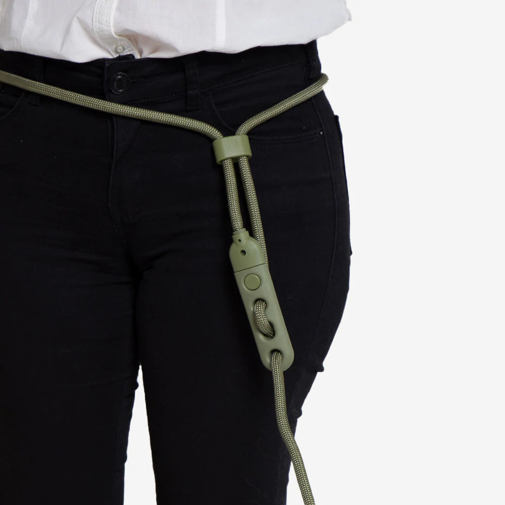 Zee.Dog Hands-Free Adjustable Leash Army Green | Smack Bang
