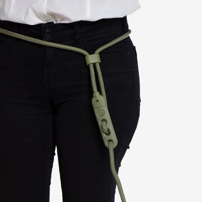 Zee.Dog Hands-Free Adjustable Leash Army Green | Smack Bang